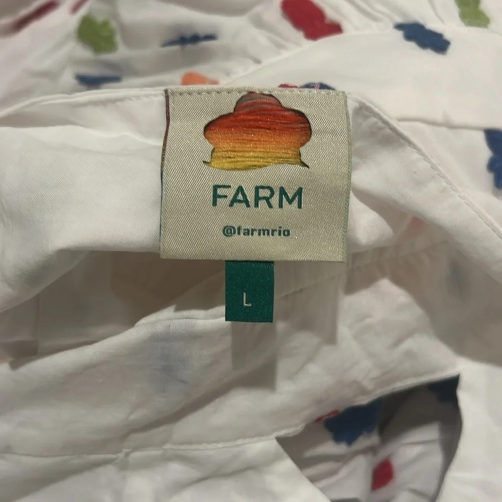 Farm Rio Pineapple Mini Dress - Picture 5 of 5